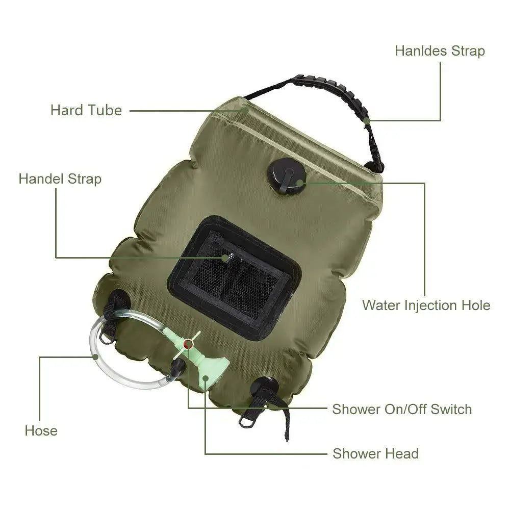 20L Outdoor Shower Bag