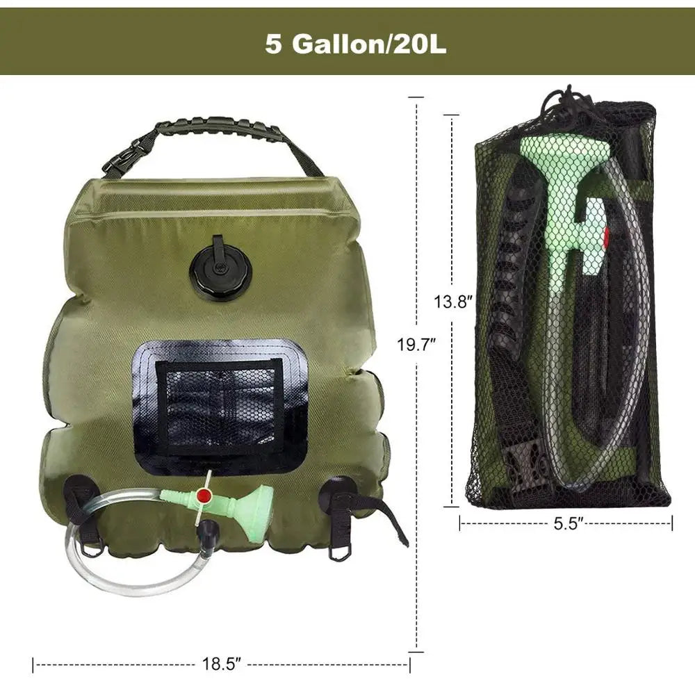 20L Outdoor Shower Bag