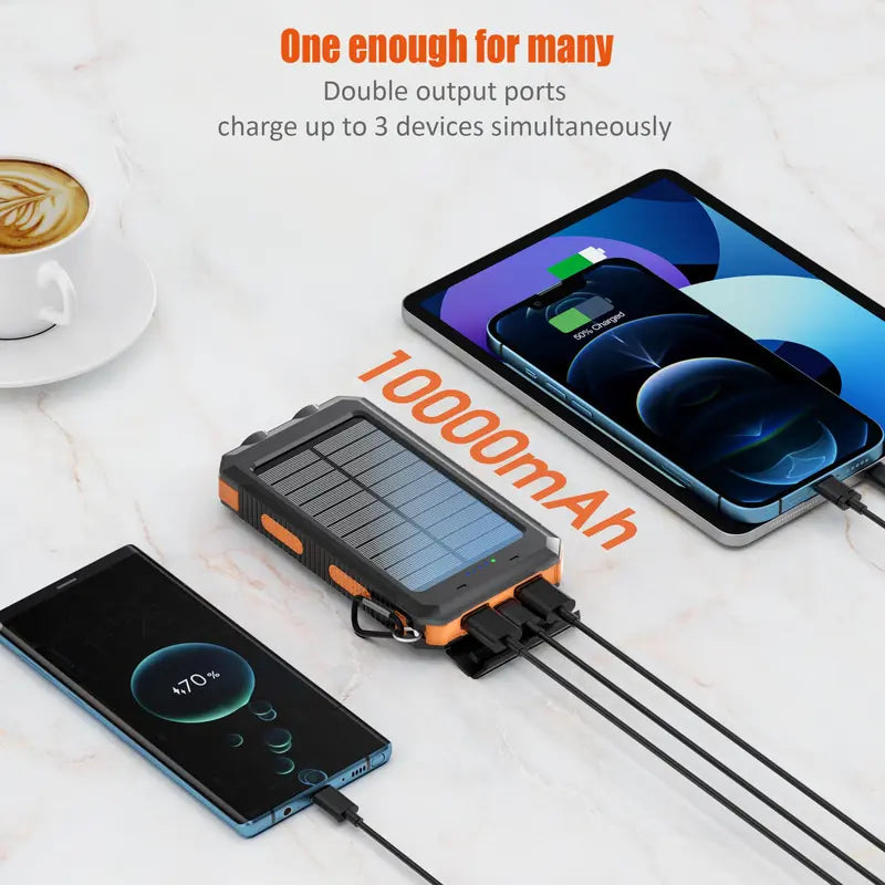 20,000Mah Solar Power Bank