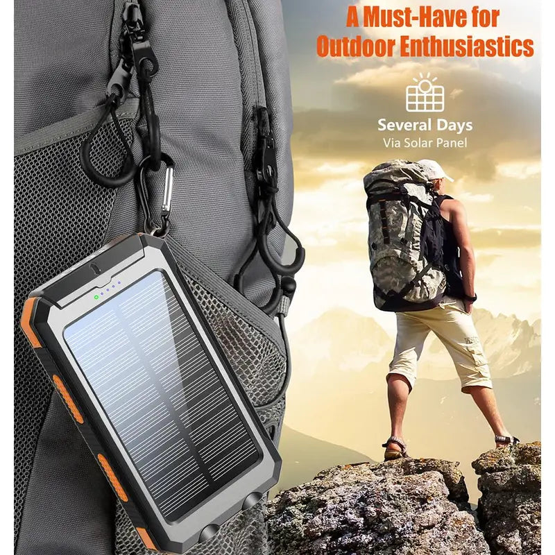 20,000Mah Solar Power Bank